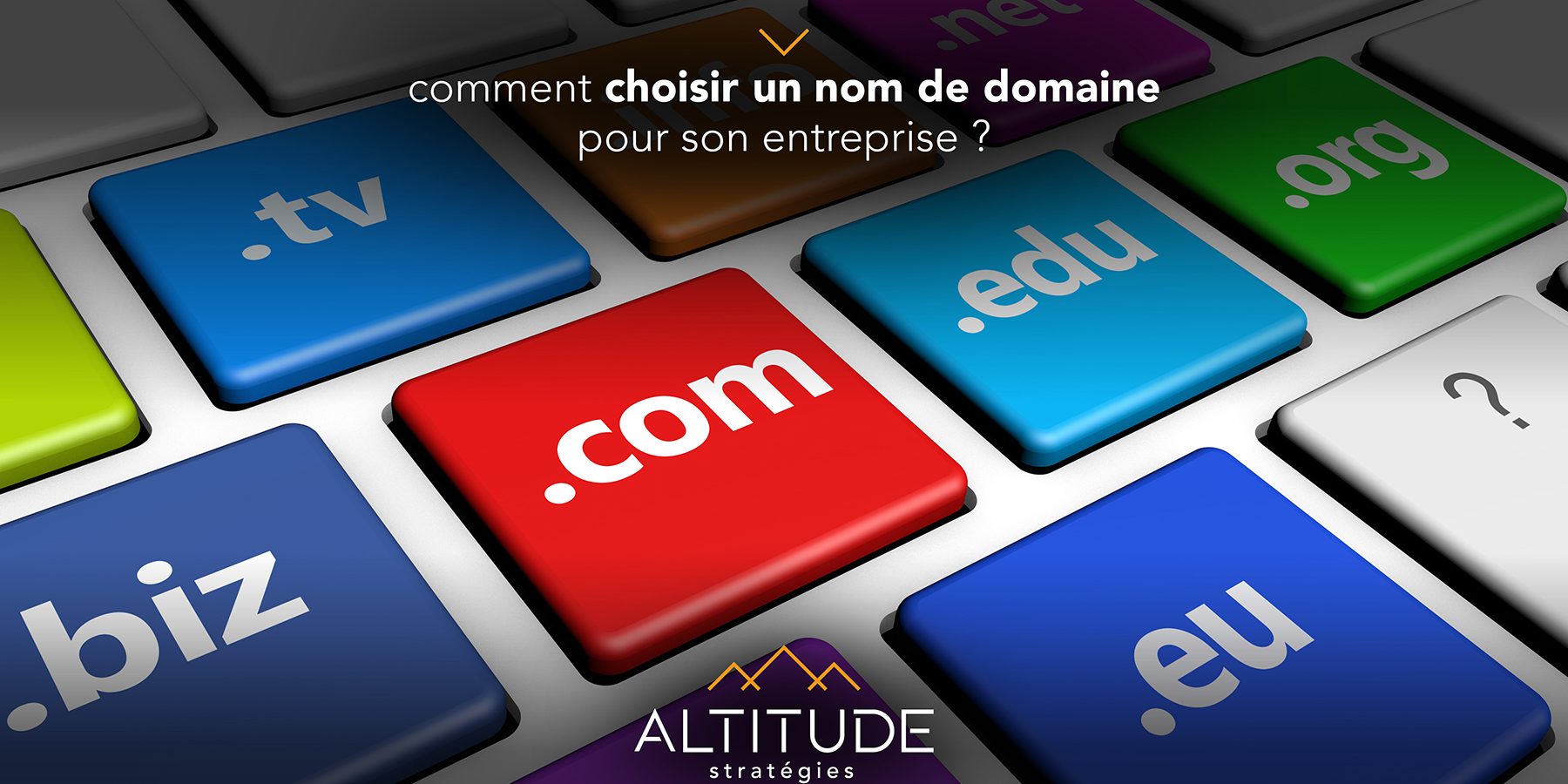 Comment choisir un nom de domaine pour son entreprise ? Altitude Stratégies