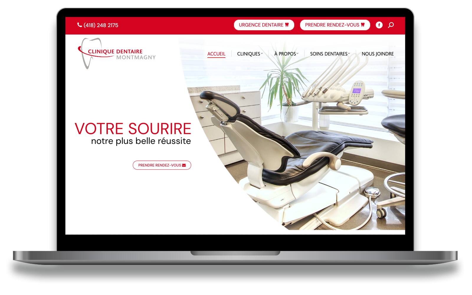 template_siteweb_clinique_dentaire_montmagny